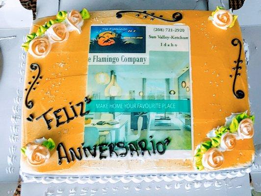 15 Anniversary doing business! The Flamingo Company Property Management & Cleaning Service