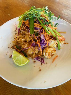 Pad Thai with shrimp