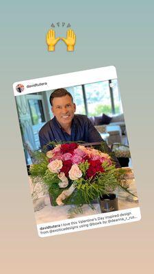 David Tutera loves to us Exotica Designs