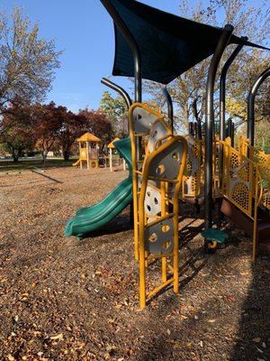 Playground ideal for toddlers.