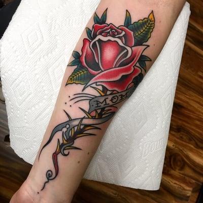 Tattoo by Mikey Holmes