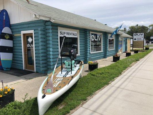 Paddle board shop