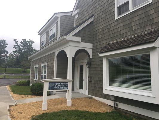 Our entrance at 900 Main Street South, Southbury, CT.