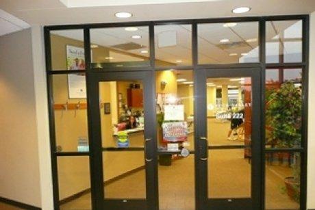 Entry way into the clinic (upstairs)