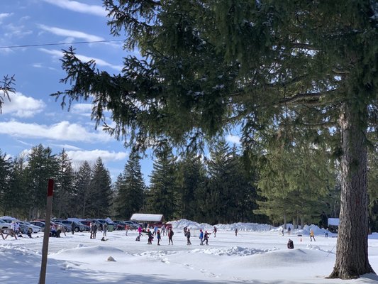 Who knew there was an ice rink!