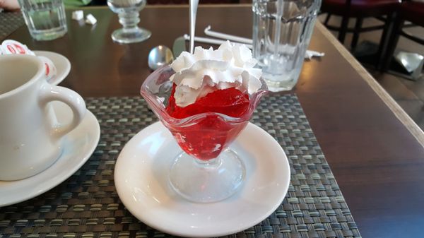 My Jello at Green Star Restaurant