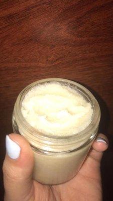 Lavender sugar scrub