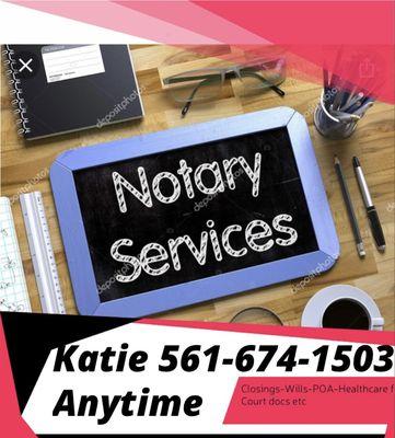 I am a licensed Notary! Mobile Notary!