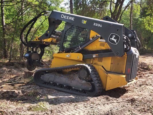 Big or small stump grinding.