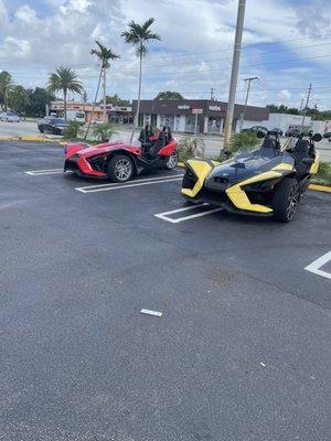 Slingshot rentals