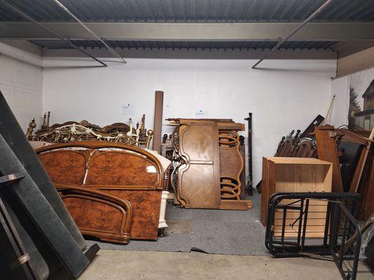 Be sure to ask about the upstairs. Lots of bedroom furniture to pick from.