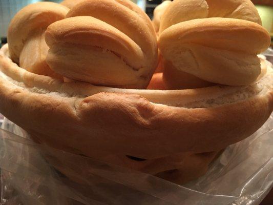 Edible bread basket