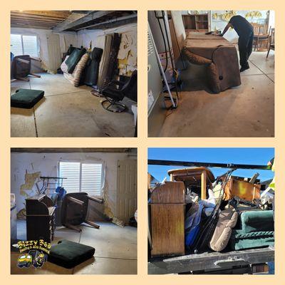 Colorado Springs Basement Cleanout October 2022