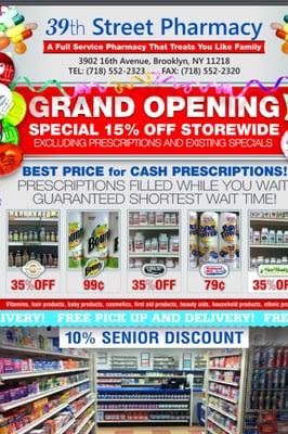 39th Street pharmacy inc.