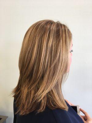 Balayage and Brazilian Blowout By KRISTEN MCCOY