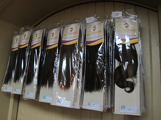 Rhapsody Remy Hair Extensions for sale in the salon.