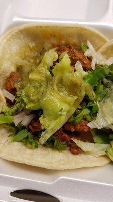 Tacos al pastor - meh!  Too fatty/blubbery & greasy - PASS!  Thursday tacos - Ughhh this cannot become a regular thing! Can it?? LOL12/07/17