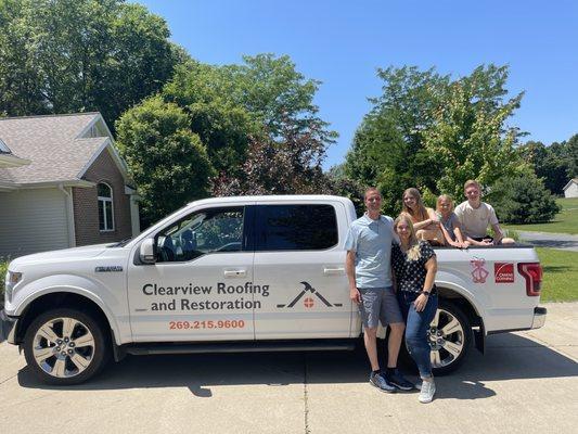 Clearview Roofing and Restoration is a locally owned family business! Call us today.