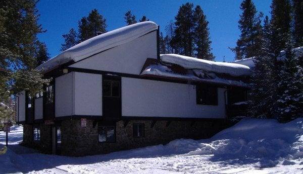 Winter scene in Breck.