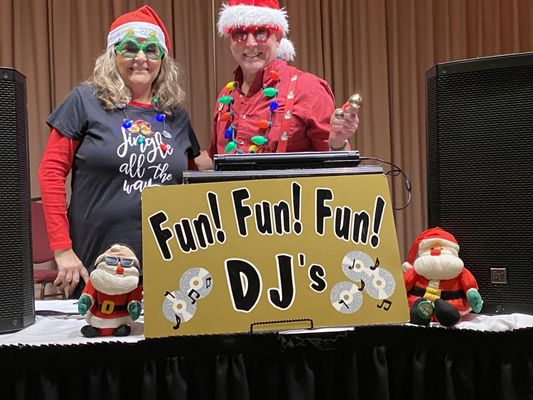 If you're in need of a FUN DJ for your Chicagoland Christmas party, hire us!  Need a reference?  Ask Tracy, Bloom Township Seniors...