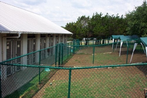 outside exercise yards