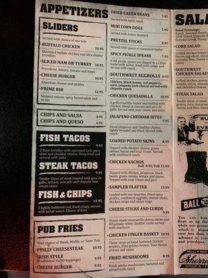 Menus