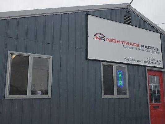 Nightmare Racing front entrance