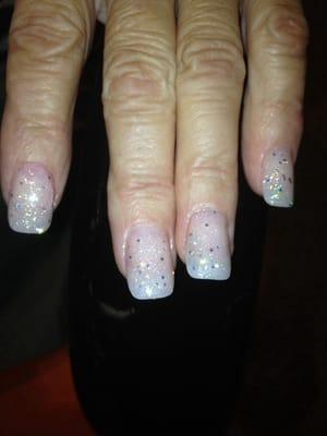 Vanna (client), I used silk overlay with Shellac combo colors. Thanks Vanna!