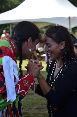 Pow Wow dancers