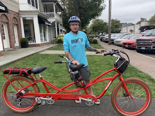 Electric tandem bike