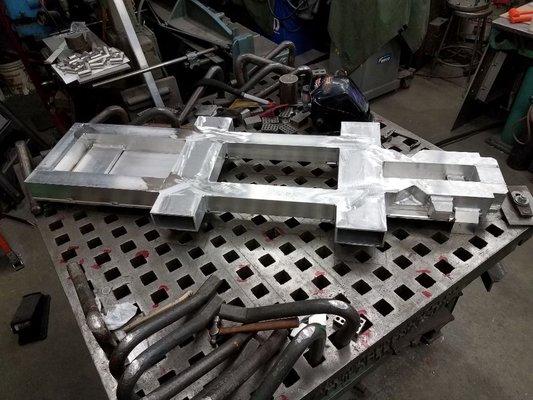 Aluminum Machine Base