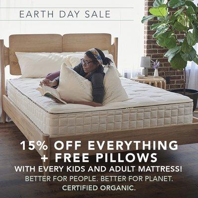 Naturepedic's Earth Day Sale Started 4/12/23