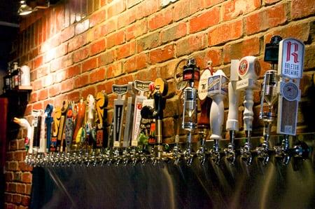 30 rotating taps with tons of local and craft selections!