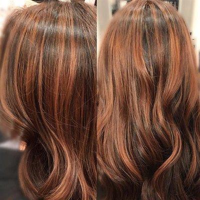 Caramel Balayage