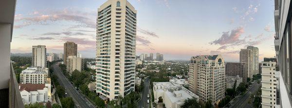 View from the balcony