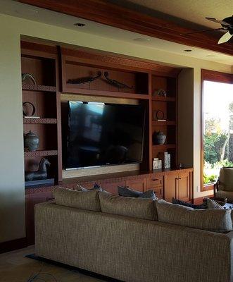 Articulating Mount 70" Surround Sound System.