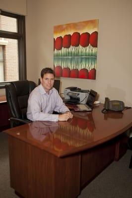 Cowork Suites Traditional Office - Most often used by our Lawyers, Job Interviewers, and our own Todd Brown