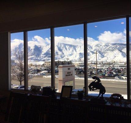 Conference Room View During Winter