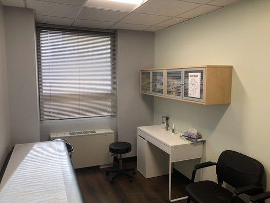 Clean exam rooms