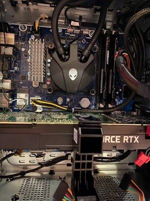 Alienware R9 liquid cooled processor, GeForce RTX 2070Ti, 32G Ram, 1T SSD.