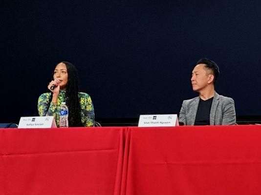 Safiya Sinclair (winner of the Whiting Writers Award & OCM Bocas Prize) & Viet Thanh Nguyen (winner of the Pulitzer Prize)