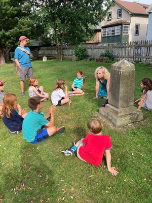 Broad Street Cemetery on the Spooky Tour