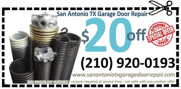 San Antonio TX Garage Door Repair