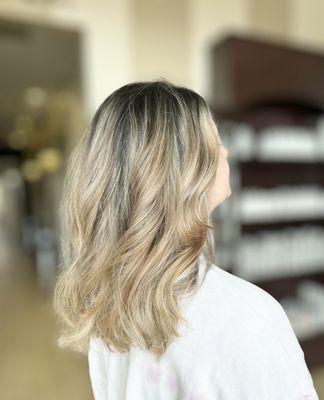 Balayage highlights