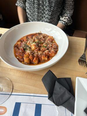 Caprese gnocchi