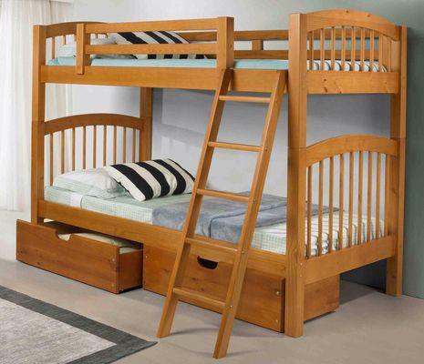 Solid Wood Bunk Bed