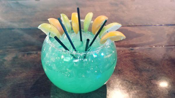 Fishbowl Margaritas!!!