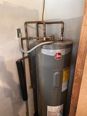 Old unit was leaking and needed replacement.