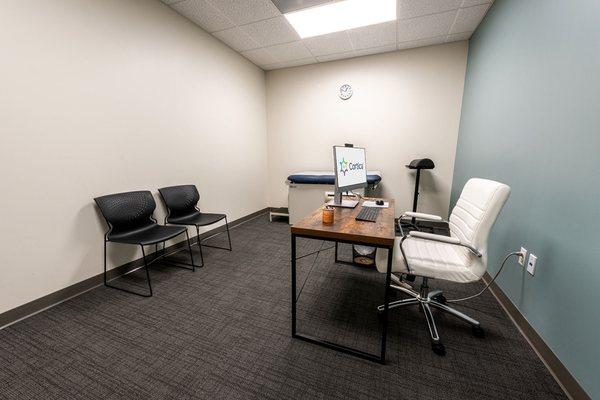 A consultation room.