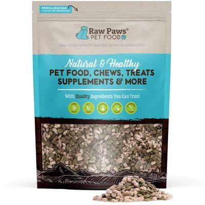 Raw Paws Grain-Free Organic Chicken Kibble Infused with Freeze Dried Complete Chicken, 5 lbs